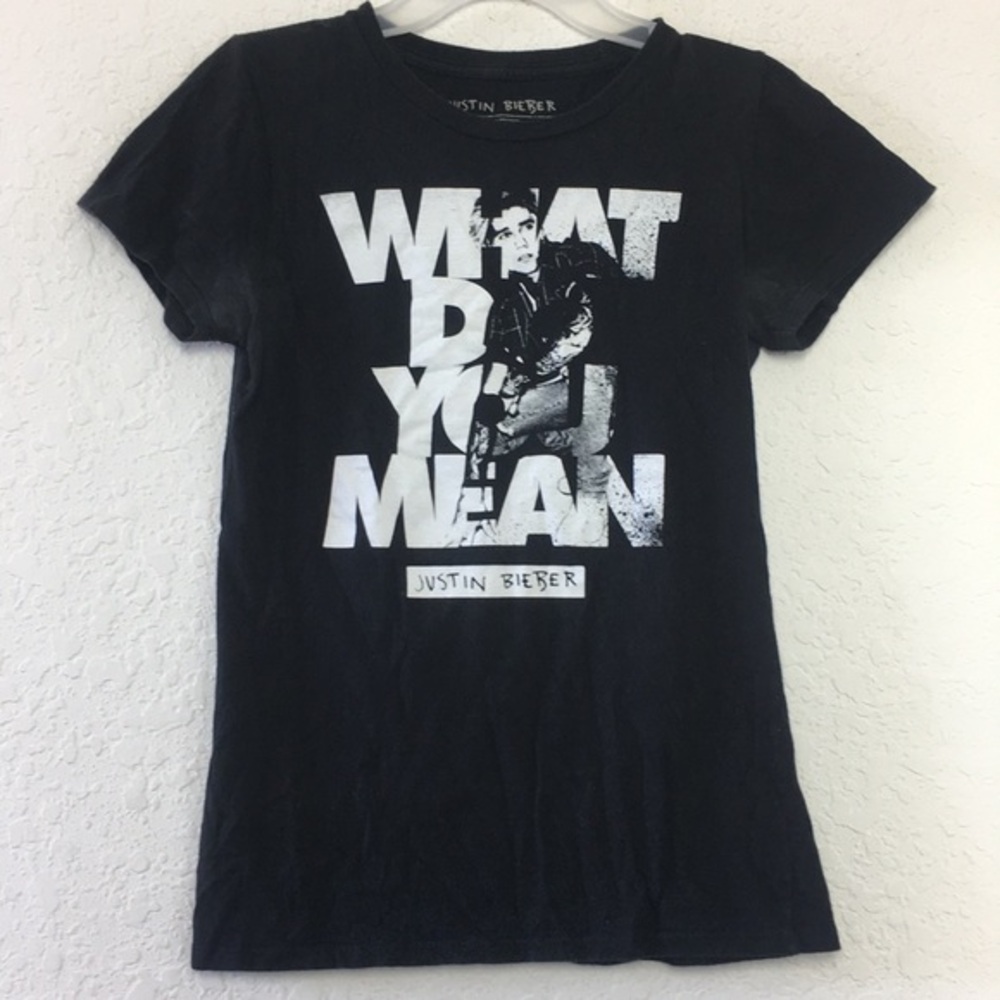 ✅Women Justin Bieber Top size L